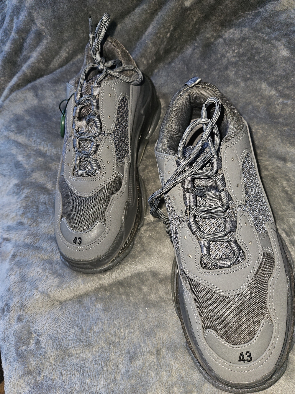 Balenciaga Triple S Sneaker Men's Grey Chunky Sneakers